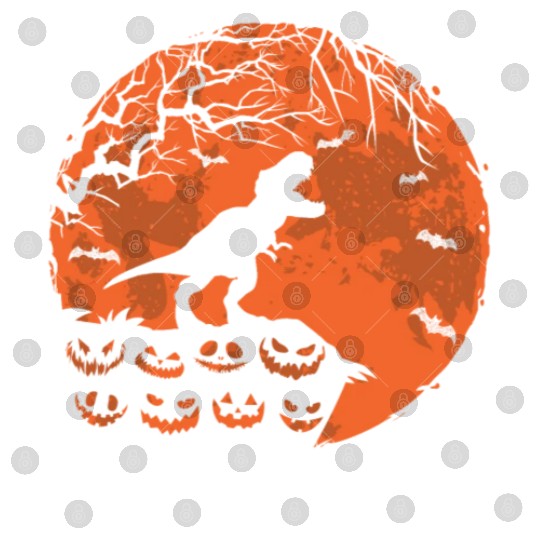 Cute Dinosaur And Moon Funny Halloween Costume Digital Files