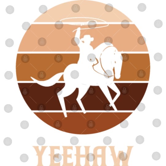 Yeehaw Cowboy Western Desert Cowgirl Horseback Digital Files