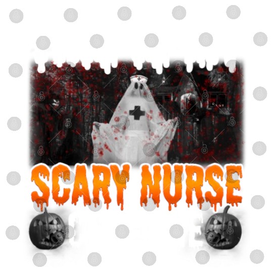 This Is My Scary Nurse Costume Halloween Angry Boo Digital Files