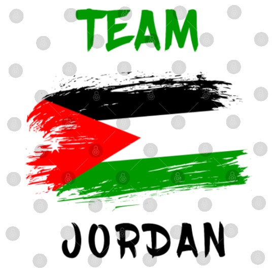 Jordan team flag design Digital Files