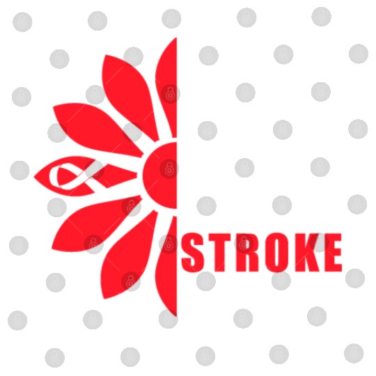Stroke Awareness Brave Strong Grateful Stroke Digital Files