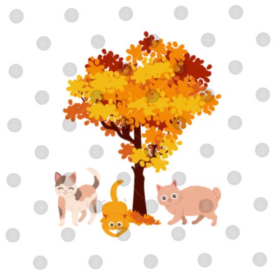 Fall Women Cat Lover Autumn Digital Files