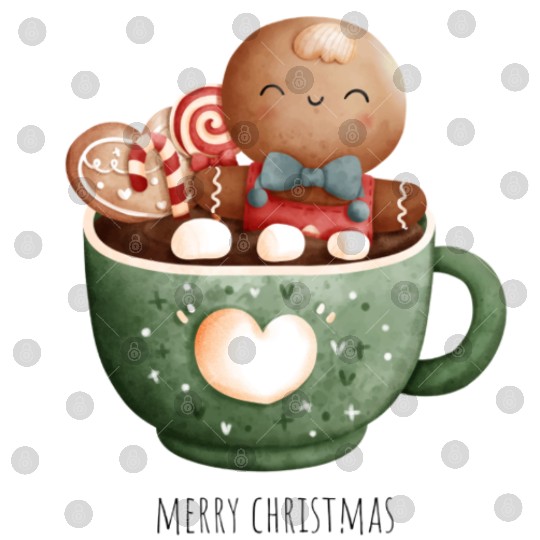 Christmas Gingerbread Graphic Digital Files