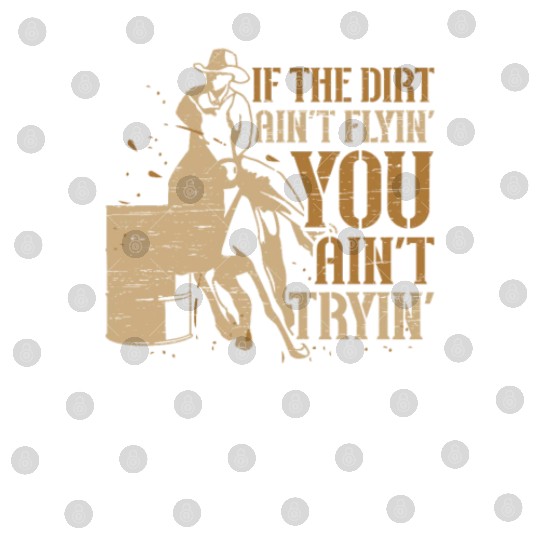 Barrel Racing Dirt Rodeo Equestrian Horse Barrel Digital Files