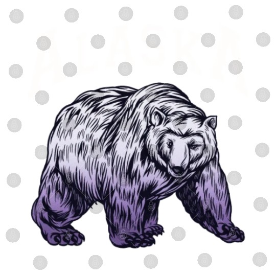 Alaska Gift USA Natur Bär Denali Grizzly Wald Digital Files