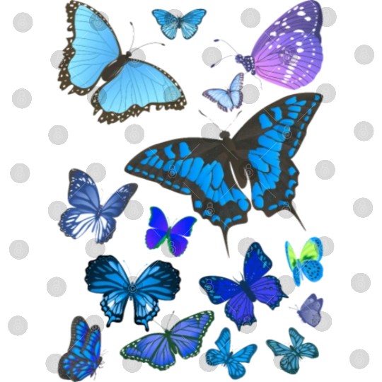 Womens Butterfly Beautiful Butterflies Garden Digital Files