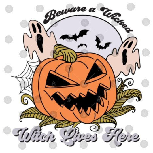 Beware a Wicked Witch Lives Here Digital Files