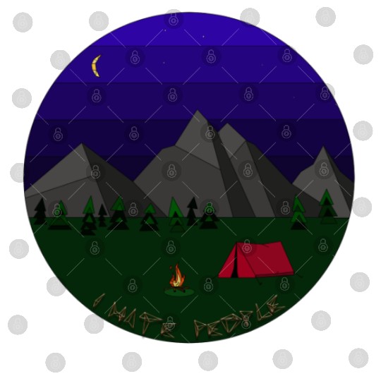 I hate People camping Digital Files