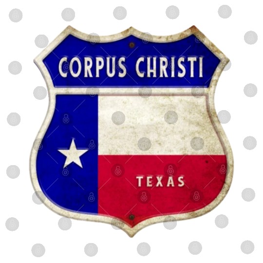 Corpus Christi Texas coat of arms flag design Digital Files