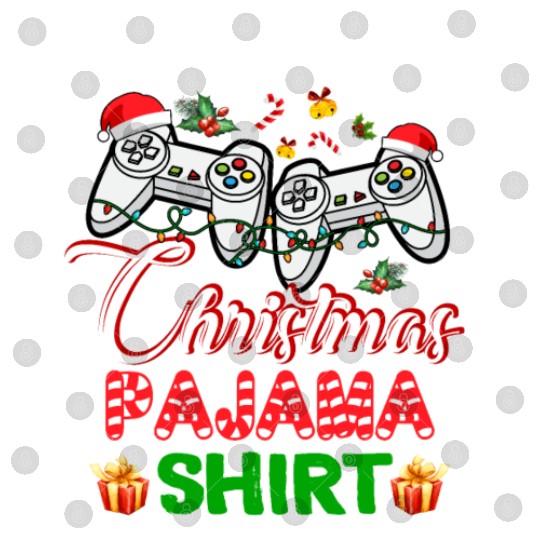 This Is My Christmas Pajama Christmas Boys Gamer Digital Files