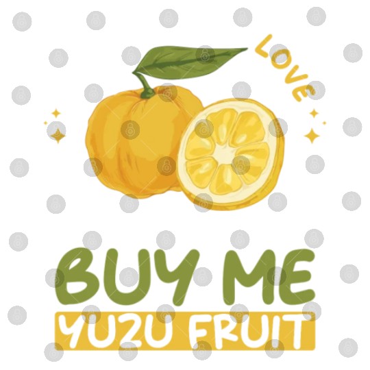 Yuzu Fruit Saying Digital Files