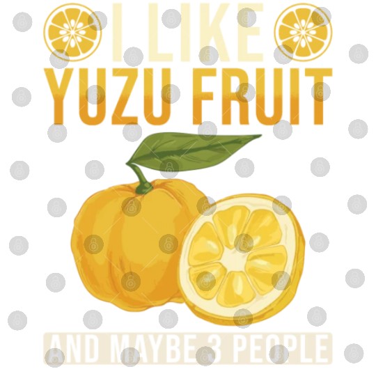 Yuzu Fruit Saying Digital Files