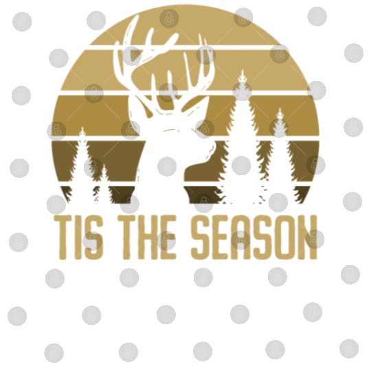 Tis The Season Vintage Dear Hunting Digital Files