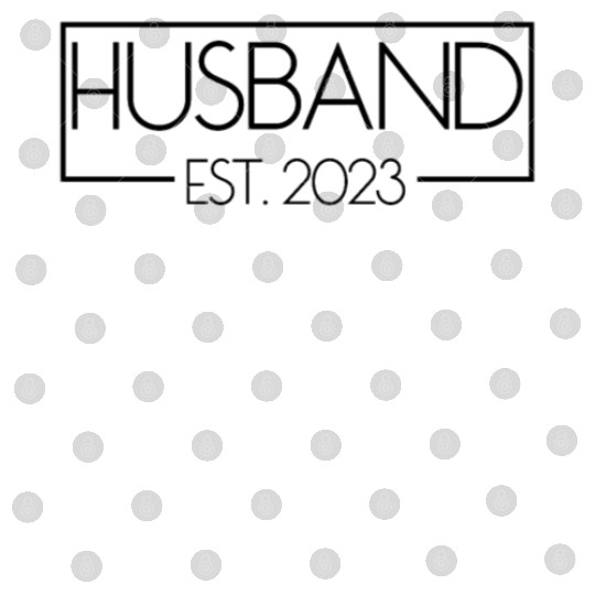 Husband Est. 2023 Matching Couple Newlywed Married Digital Files