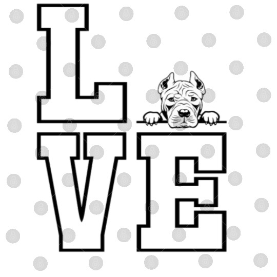 American Pit Bull Beautiful Portrait Digital Files