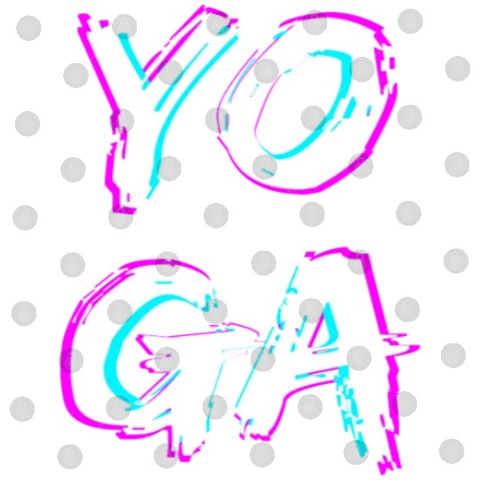 Simple Wild Yoga Black Digital Files