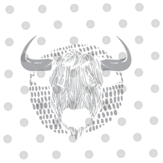 Cowculator Highland Cow Grass Puppy Math Lover Digital Files