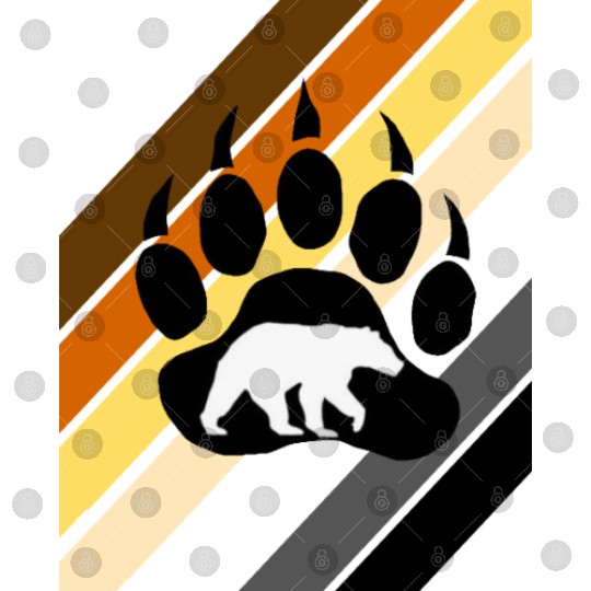 Gay bear flag Digital Files