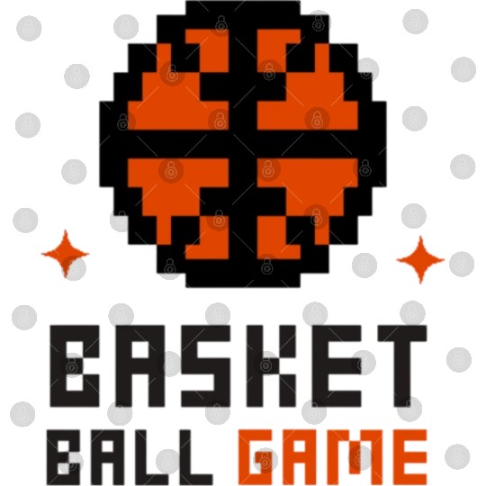 Basketball Game Funny Logo Digital Files