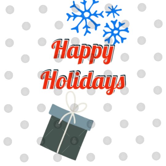 Happy Holidays Digital Files