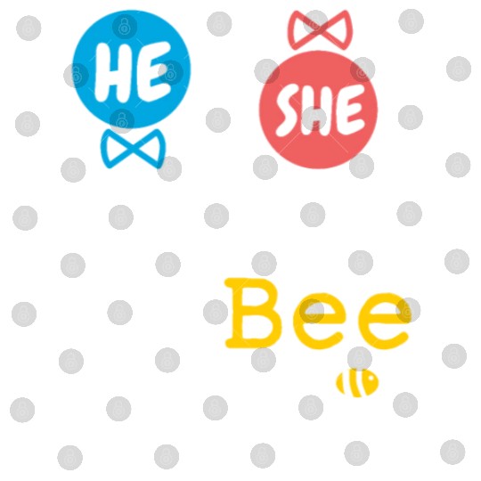 He or She Oncle To Bee Gender Reveal Family Baby Digital Files