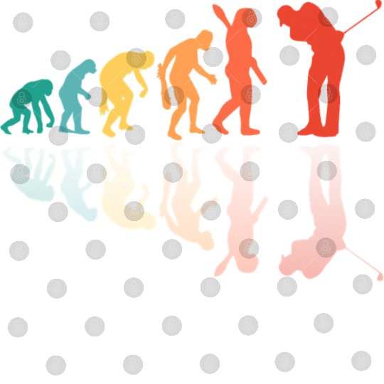 Human Evolution Band Golf Digital Files