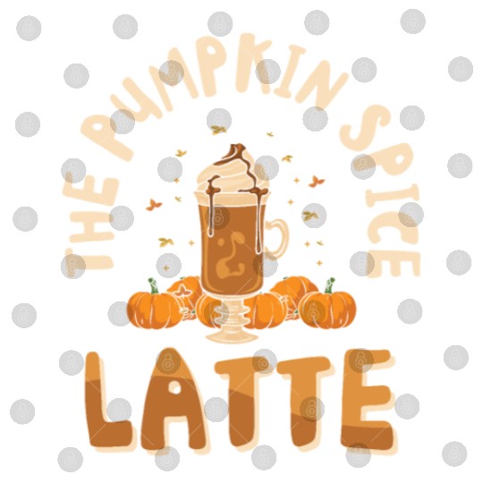 Pumpkin Spice Latte Halloween Coffee Lover Tarot Digital Files