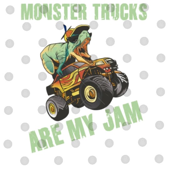 Monster Trucks Are My Jam Vintage Retro Digital Files
