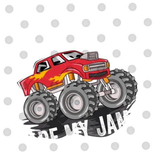 Monster Trucks Are My Jam Vintage Retro Digital Files