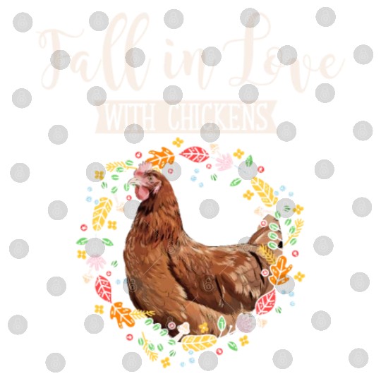 Women Chicken Lover Fall Autumn Farmer Digital Files