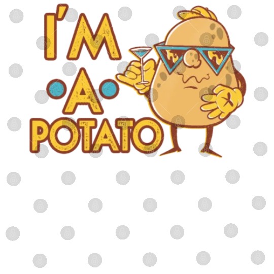 I am a Potato Fries Cute Costume Potatoes Lovers Digital Files