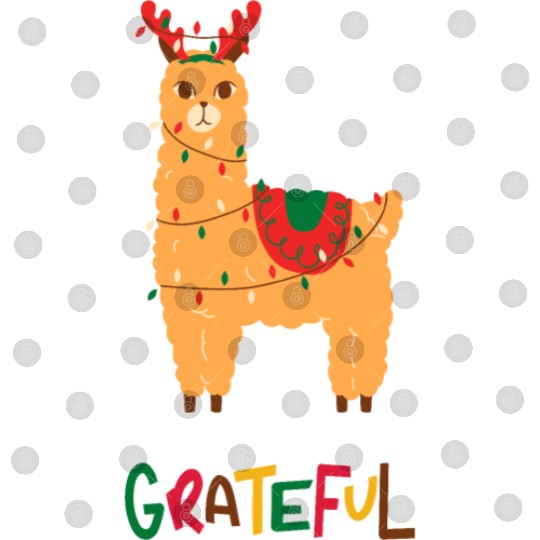 Fa La La La LLama - Grateful ! Digital Files