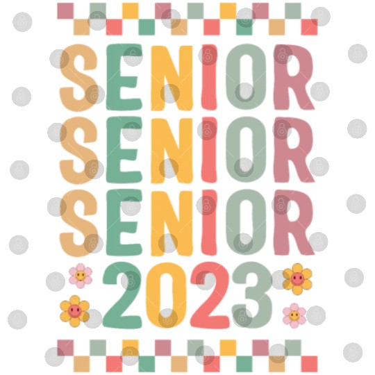 Graduation Digital Files, Senior Class Of 2023 Floral