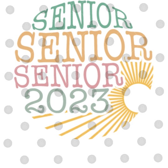 Graduation Digital Files, Senior Class Of 2023 Floral