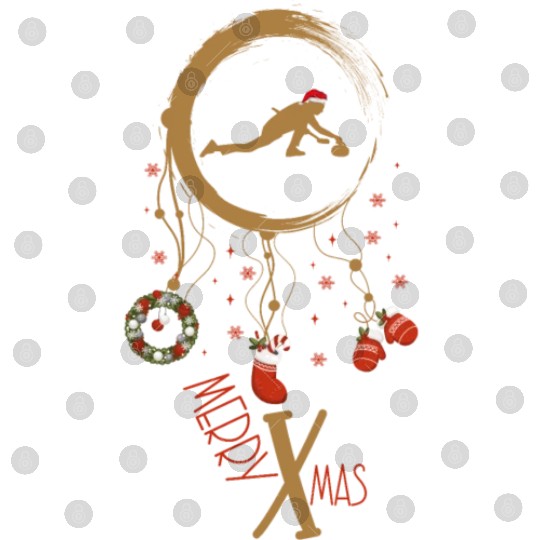 Winter dreamcatcher Christmas Curling Digital Files