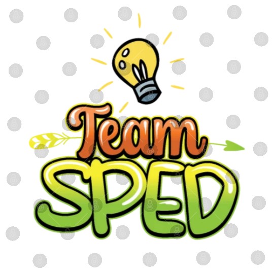 Team Sped Awareness Special Education Teacher Digital Files