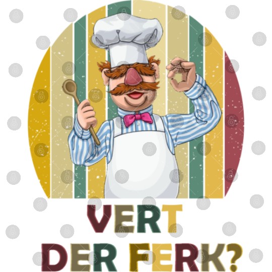 Vert Der Ferk the swedish chef Digital Files