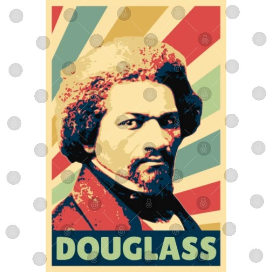 Frederick Douglass Vintage Colors Digital Files