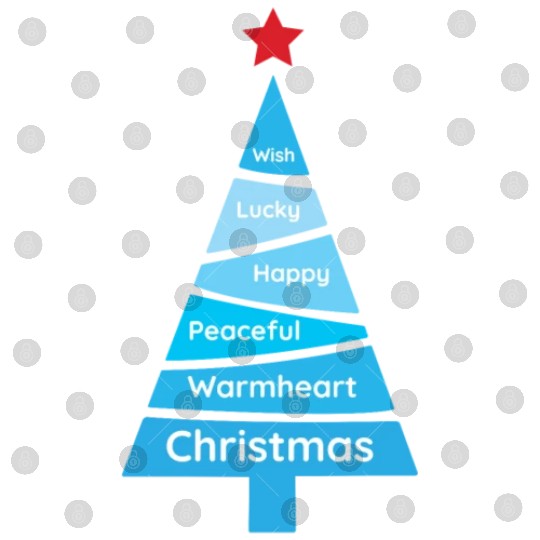 Minimalist Light Blue Christmas Pine Digital Files