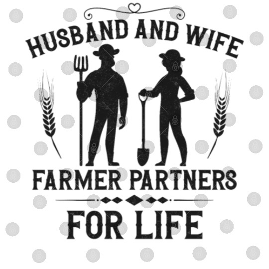 Farming Farmer Husband Wife Digital Files