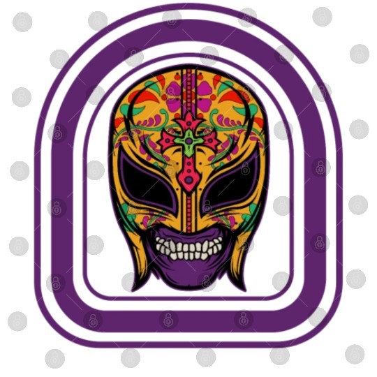 Dia De Los Muertos Digital Files, Lucha Libre El Santo