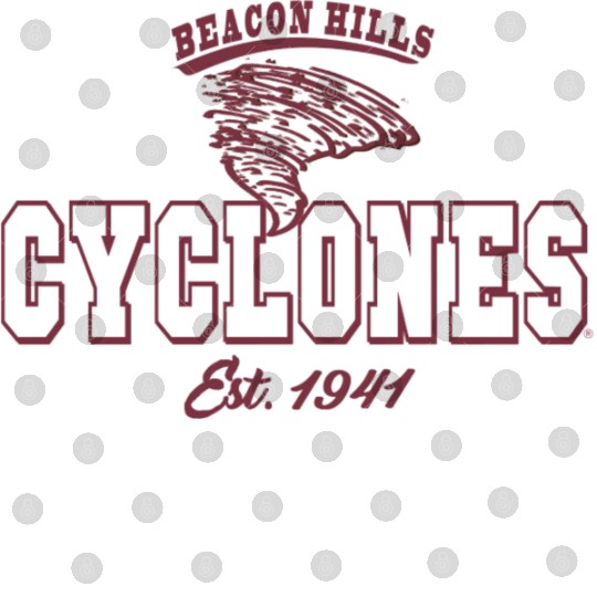 Beacon Hills Cyclones Team Spirit Digital Files