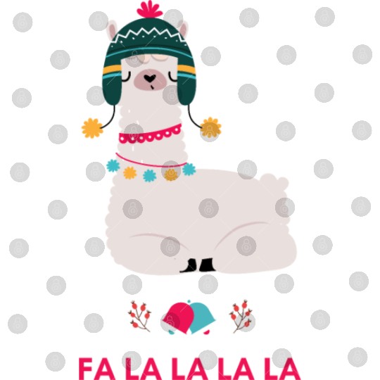Fa La La La LLama ! Digital Files