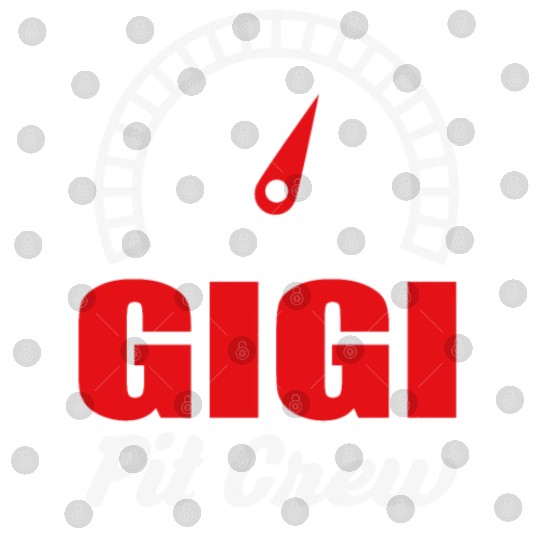 Gigi Racing Car Bday Party Family Matching Pit Cre Digital Files