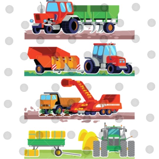 Farm Vehicles Tractor Lover Digital Files
