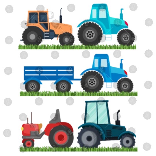 Farm Vehicles Boys Tractor Lover Digital Files