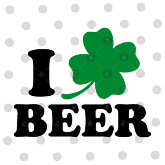 I Love Beer St Patricks Day Digital Files