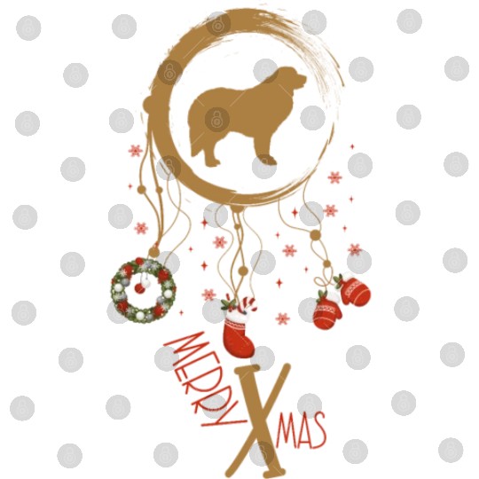dog dreamcatcher Christmas Great Pyrenees Digital Files