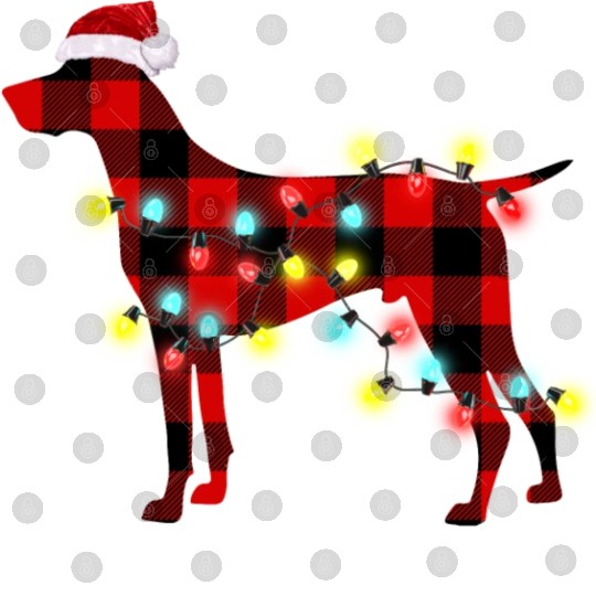 German Shorthaired Pointer Christmas Dog Lover Digital Files