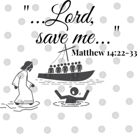 Lord ,save me | Jesus saves me | Digital Files